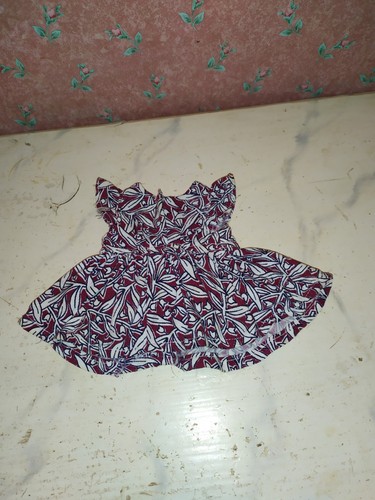 Altes kleid puppe ca - kleid, gr.